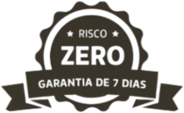 Selo Risco Zero - Garantia de 7 dias